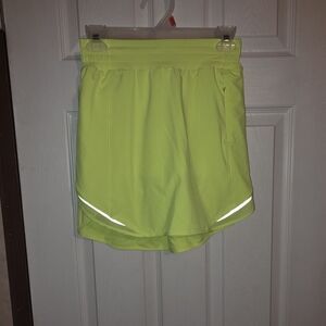 Lululemon Hotty Hot Highrise Skirt.